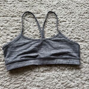 Lululemon Gray Sports Bra